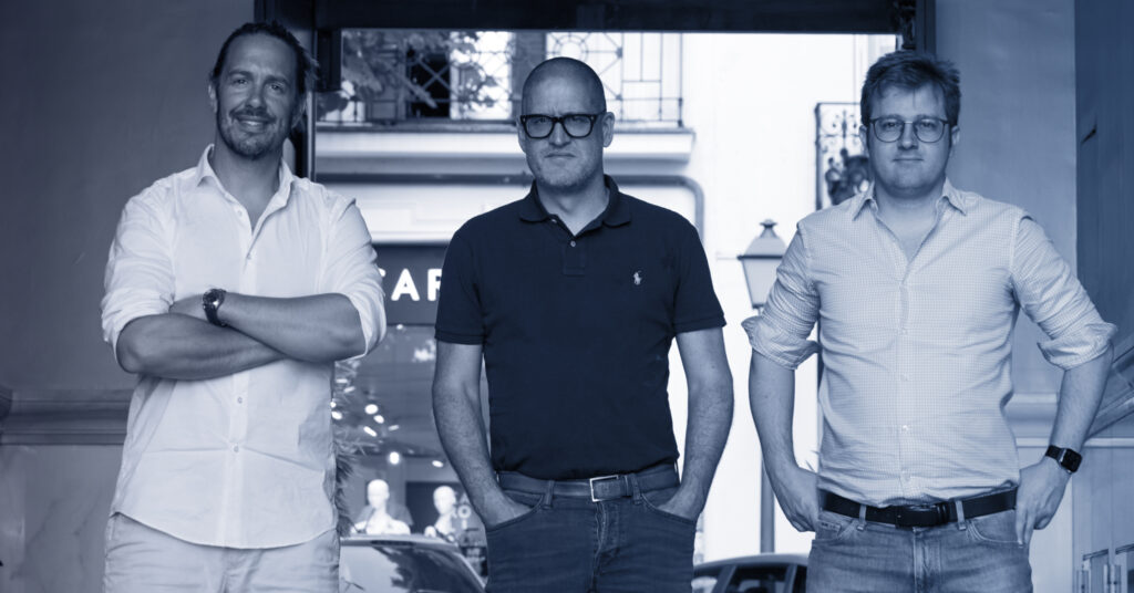 Jordan Lawrence, Tom Greenwood and Steffen Vollert announce Volt's Series A