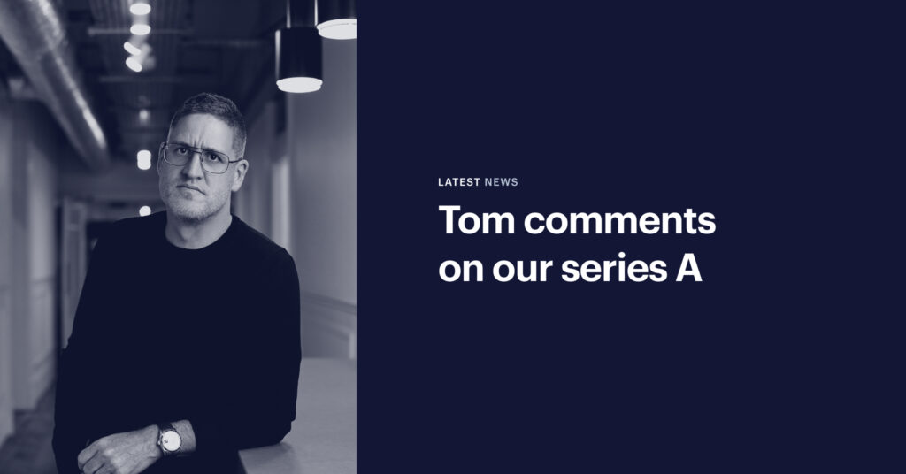 Volt Founder and CEO Tom Greenwood discusses Volt's Series A funding round