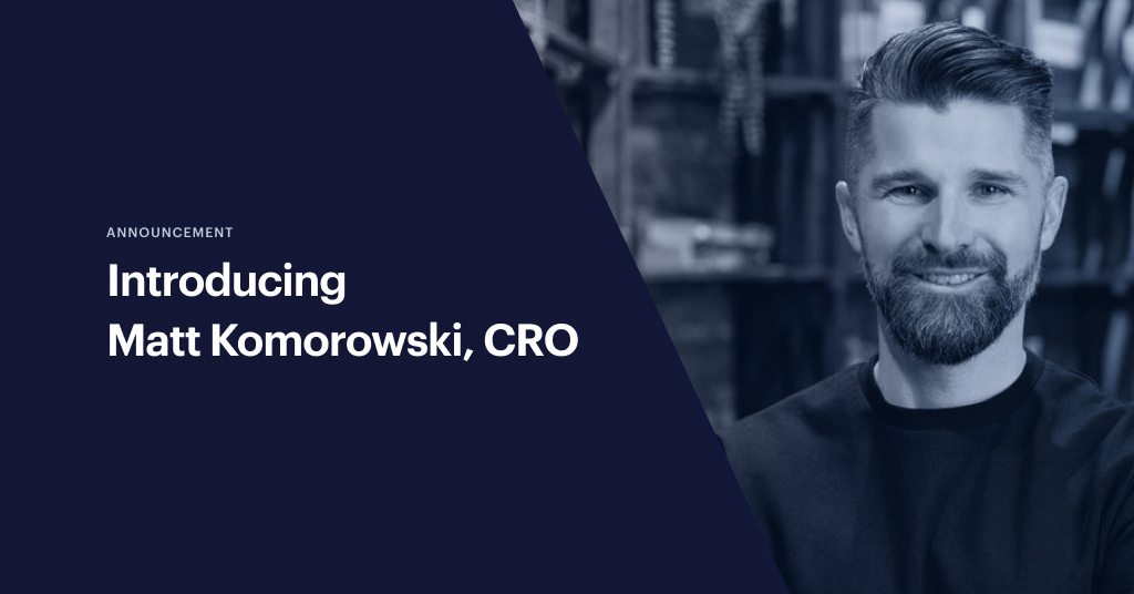 Matt Komorowski joins Volt as its new Chief Revenue Officer