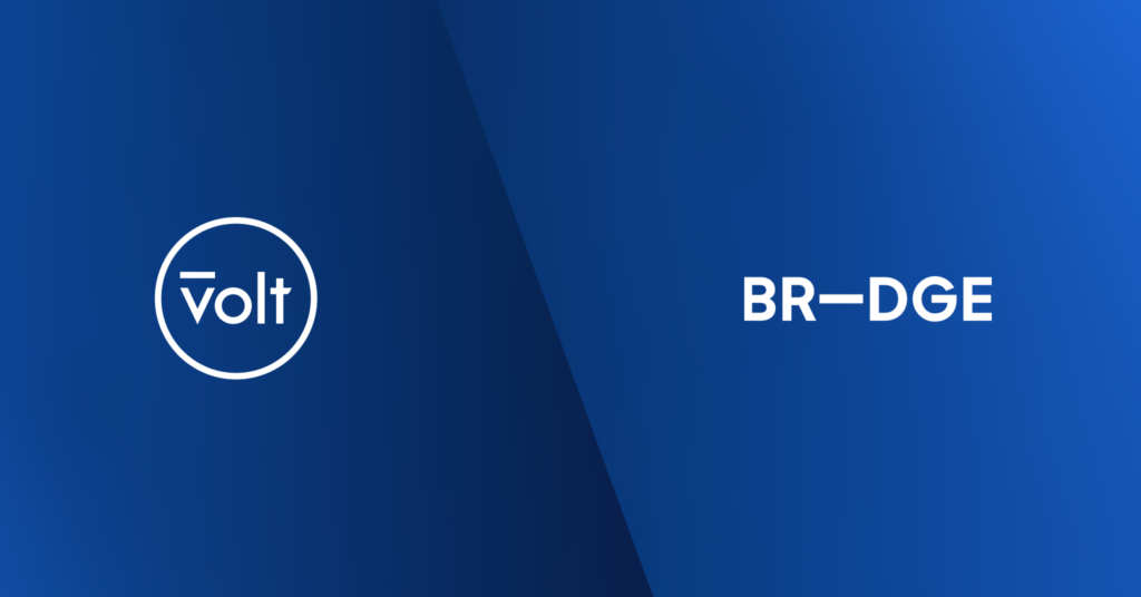 BR-DGE partners with Volt
