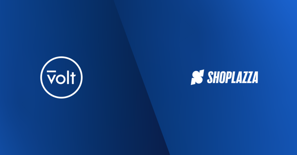 Volt partners with Shoplazza